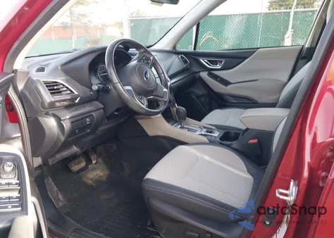 2020 Subaru Forester Premium из США, поврежденный, VIN JF2SKAGCXLH410031